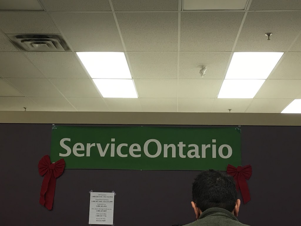 ServiceOntario | 125 Chrysler Dr Unit 4, Brampton, ON L6S 6L1, Canada | Phone: (905) 791-0046