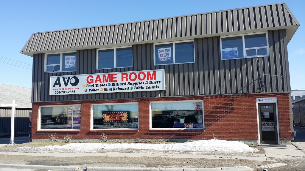 AVO Gameroom | 619 Ferry Rd, Winnipeg, MB R3H 0T5, Canada | Phone: (204) 783-2666