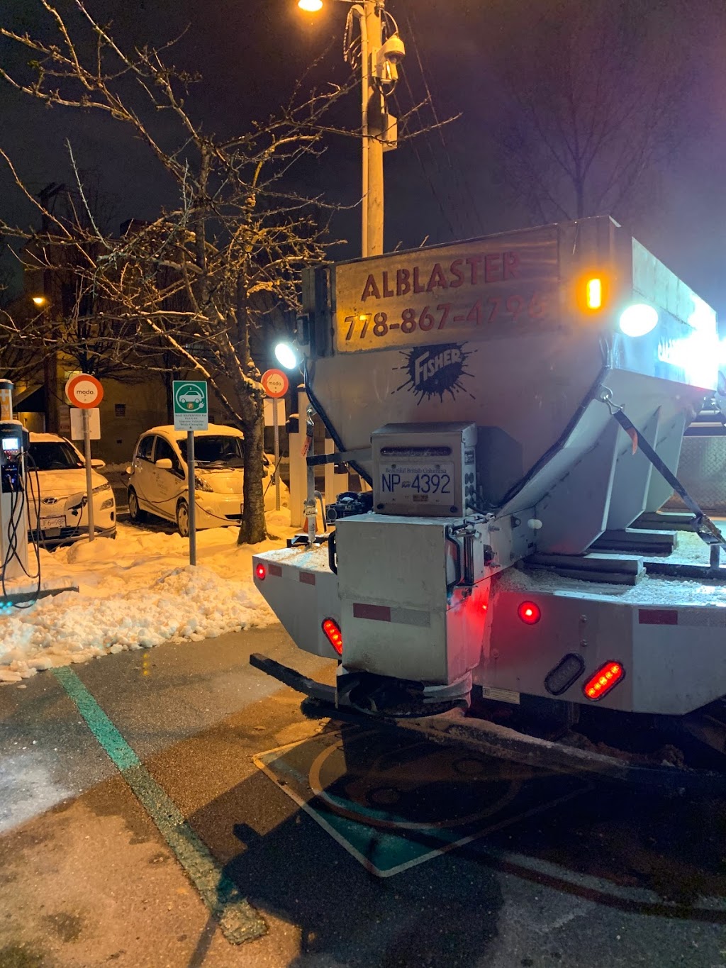 Alblaster Snow Removal & Salting Ltd - Vancouver | 1950 E 3rd Ave, Vancouver, BC V5H 1N5, Canada | Phone: (778) 867-4796