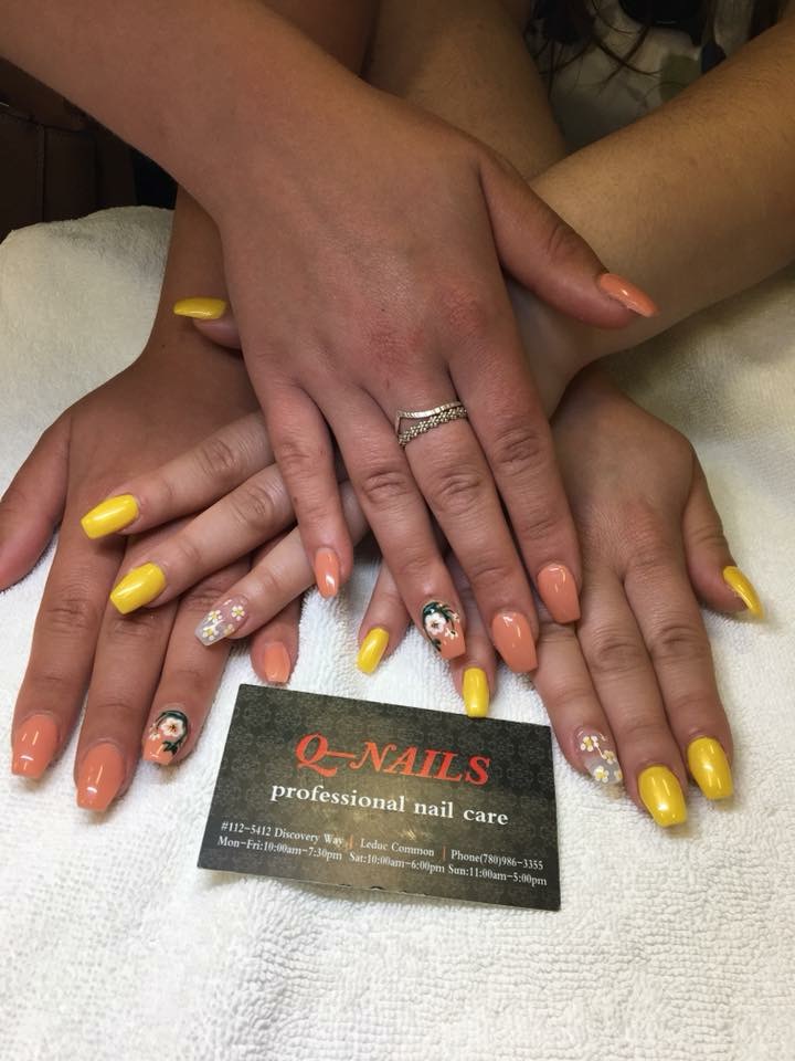 Q-Nails | 5411 Discovery Way #112, Leduc, AB T9E 8N4, Canada | Phone: (780) 986-3355