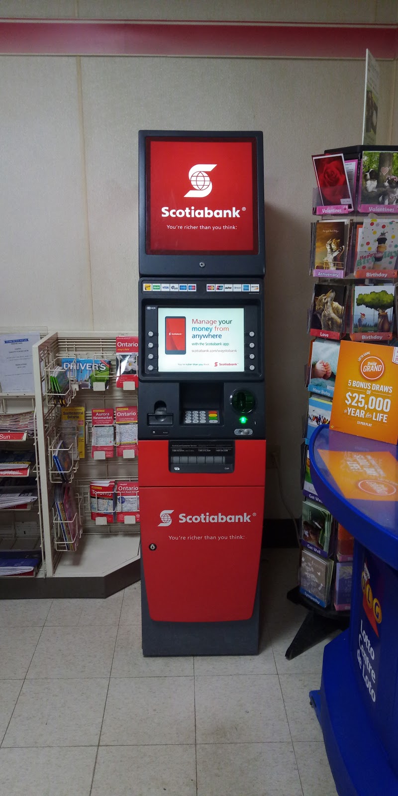 Scotiabank ATM | 2064 Rutherford Rd, Concord, ON L4K 5T6, Canada | Phone: (800) 472-6842