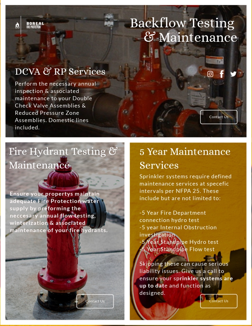 Boreal Fire Protection Inc. | 13328 130 St, Edmonton, AB T5L 1L8, Canada | Phone: (780) 257-5857