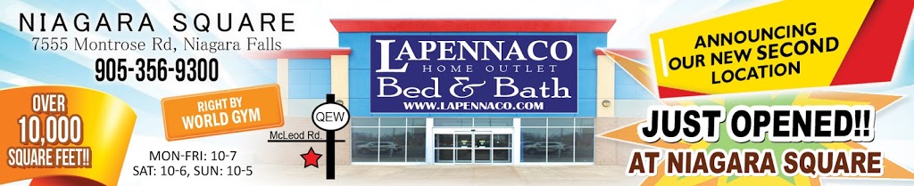 Lapennaco | 7555 Montrose Rd, Niagara Falls, ON L2H 2E9, Canada | Phone: (905) 356-9300