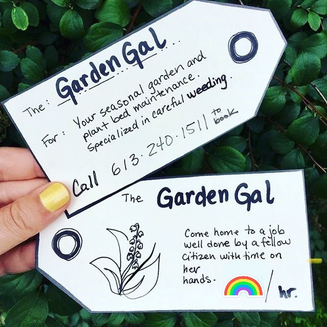 The Garden Gal | Preston and, Somerset St W, Ottawa, ON K1R 6S5, Canada | Phone: (613) 240-1511