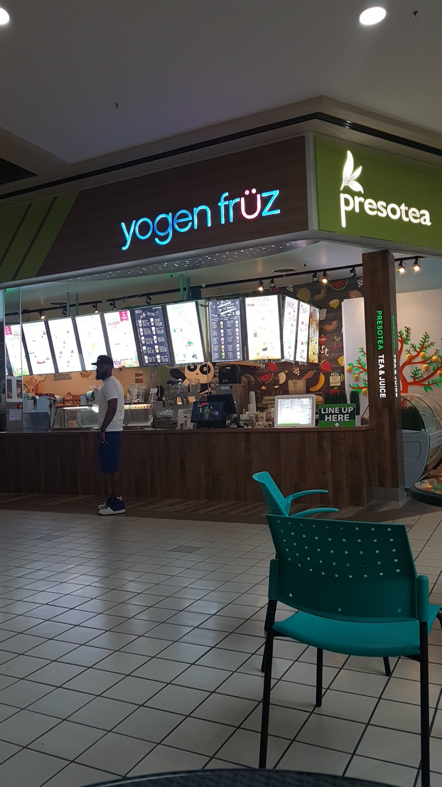 Presotea/Yogen Früz | Woodbine, 500, Rexdale Blvd, N009, ON M9W 6K5, Canada | Phone: (647) 350-6686