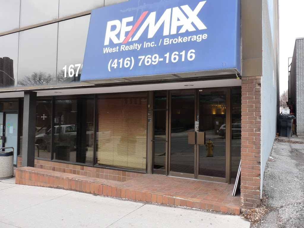 REMAX WEST REAL ESTATE, HIGH PARK BLOOR WEST VILLAGE, JUNCTION T | 1678 Bloor St W, Toronto, ON M6P 1A9, Canada | Phone: (416) 769-1616