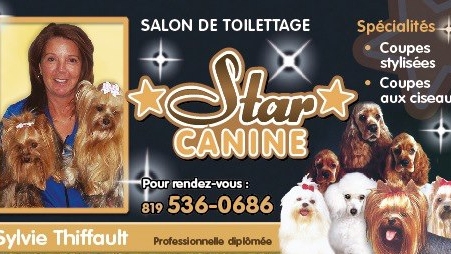 Star Canine | 4000 Boulevard de Shawinigan-Sud, Shawinigan-Sud, QC G9P 4G2, Canada | Phone: (819) 536-0686