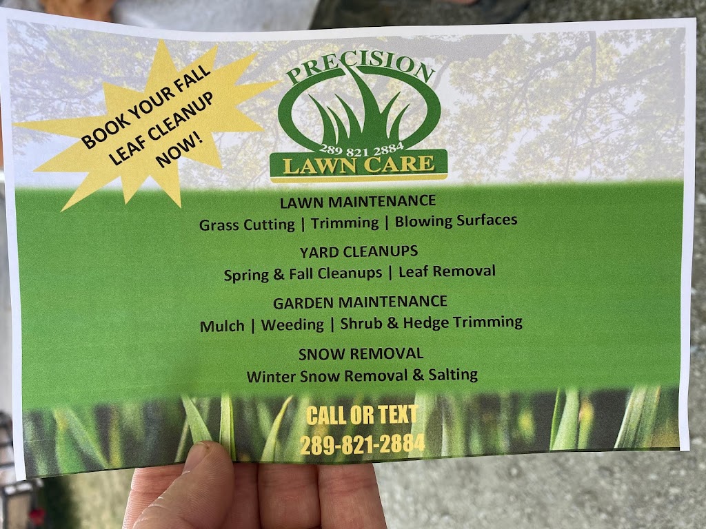 Precision Lawn Care | 1 Sheba Crescent, Port Colborne, ON L3K 5M4, Canada | Phone: (289) 821-2884