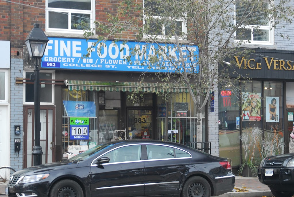 Fine Food Market | 983 College St, Toronto, ON M6H 1A6, Canada | Phone: (647) 345-3948