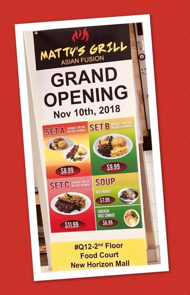 Matty’s Grill | New Horizon Mall, 260300 Writing Creek Cres, Balzac, AB T4A 0X8, Canada | Phone: (403) 474-8808