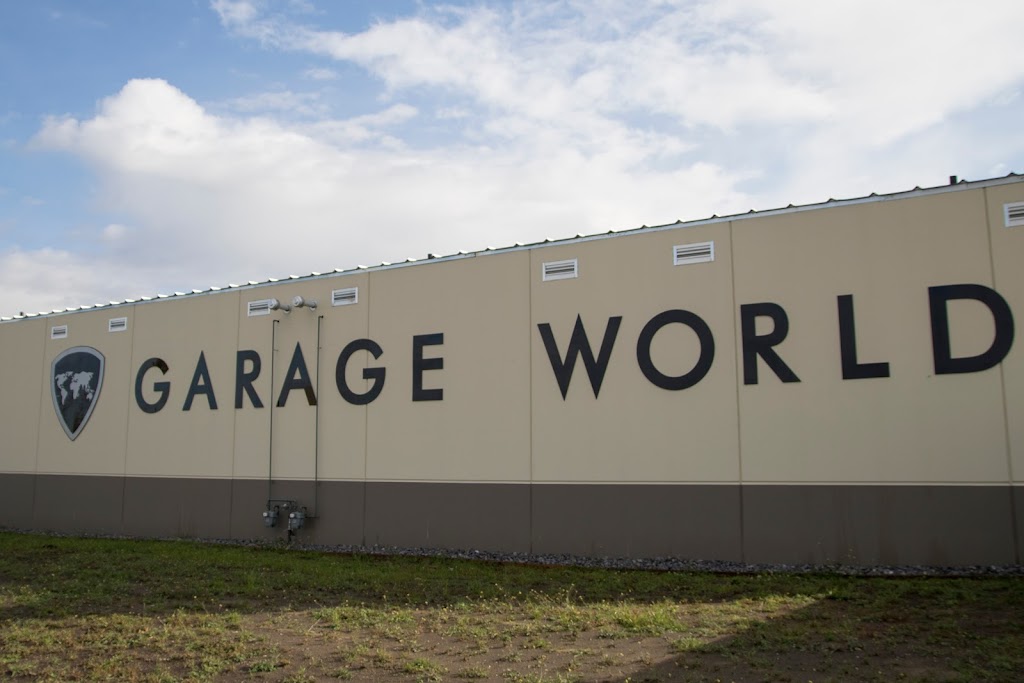 Garage World | 5217 Duncan Ave, Queen Elizabeth II Highway, Blackfalds, AB T0M 0J0, Canada | Phone: (403) 506-3373