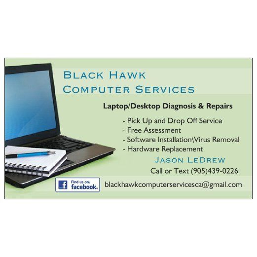 Blackhawk Computer services Canada | 67 Andrews Rd, Orono, ON L0B 1M0, Canada | Phone: (905) 439-0226