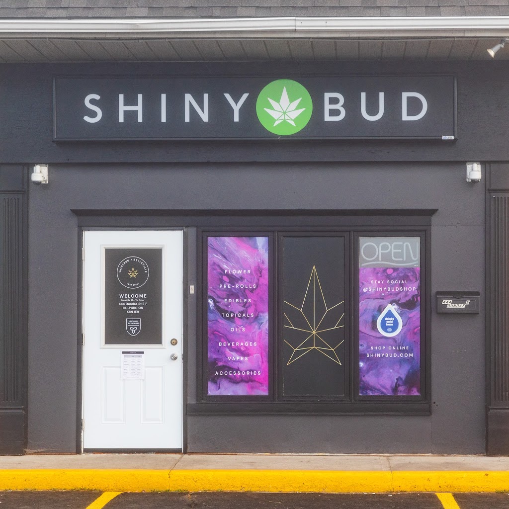 ShinyBud Cannabis Co. 444 Dundas East | 444 Dundas St E, Belleville, ON K8N 1E9, Canada | Phone: (613) 779-6262