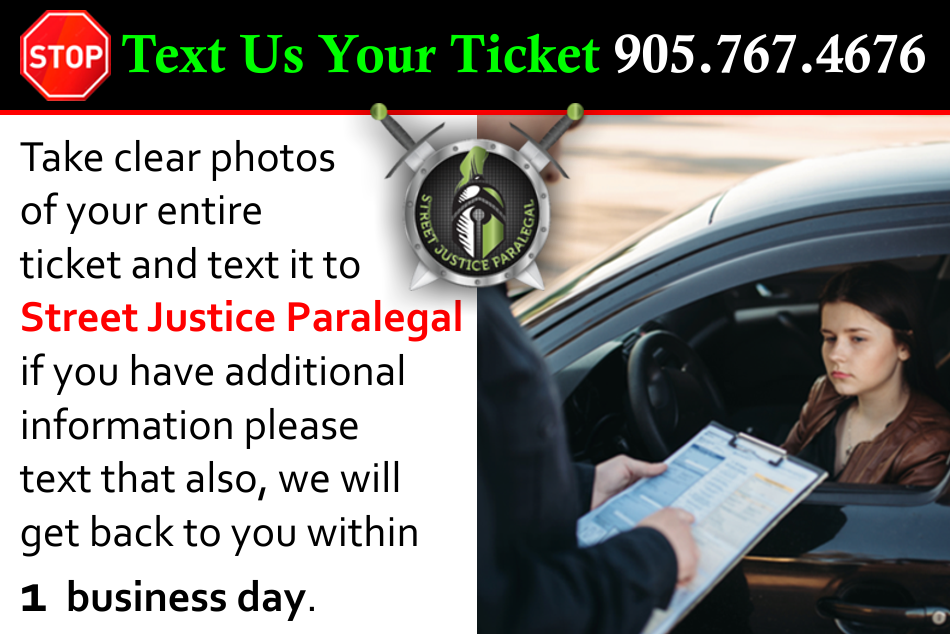 Street Justice Paralegal - Haldimand Traffic Ticket Defense | 138 Queen St Rear Unit, Dunnville, ON N1A 1H7, Canada | Phone: (877) 274-4353