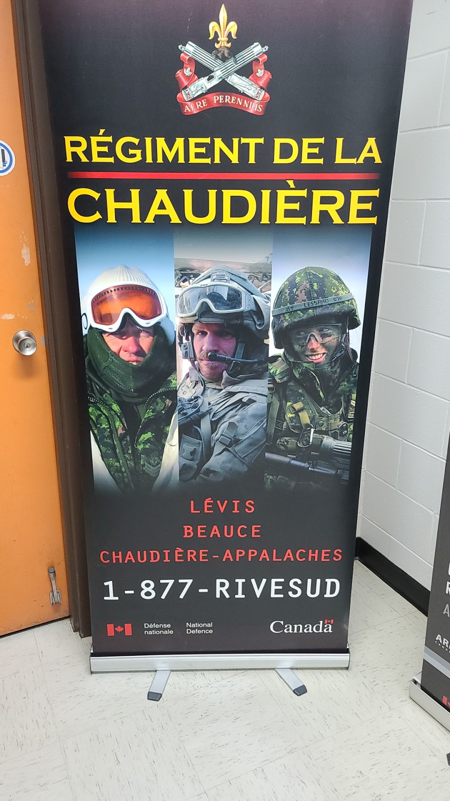 Caserne Paul-Mathieu, Le Régiment de la Chaudière | 870 Route-du-Président-Kennedy, Beauceville, QC G5X 1B6, Canada | Phone: (418) 774-3349