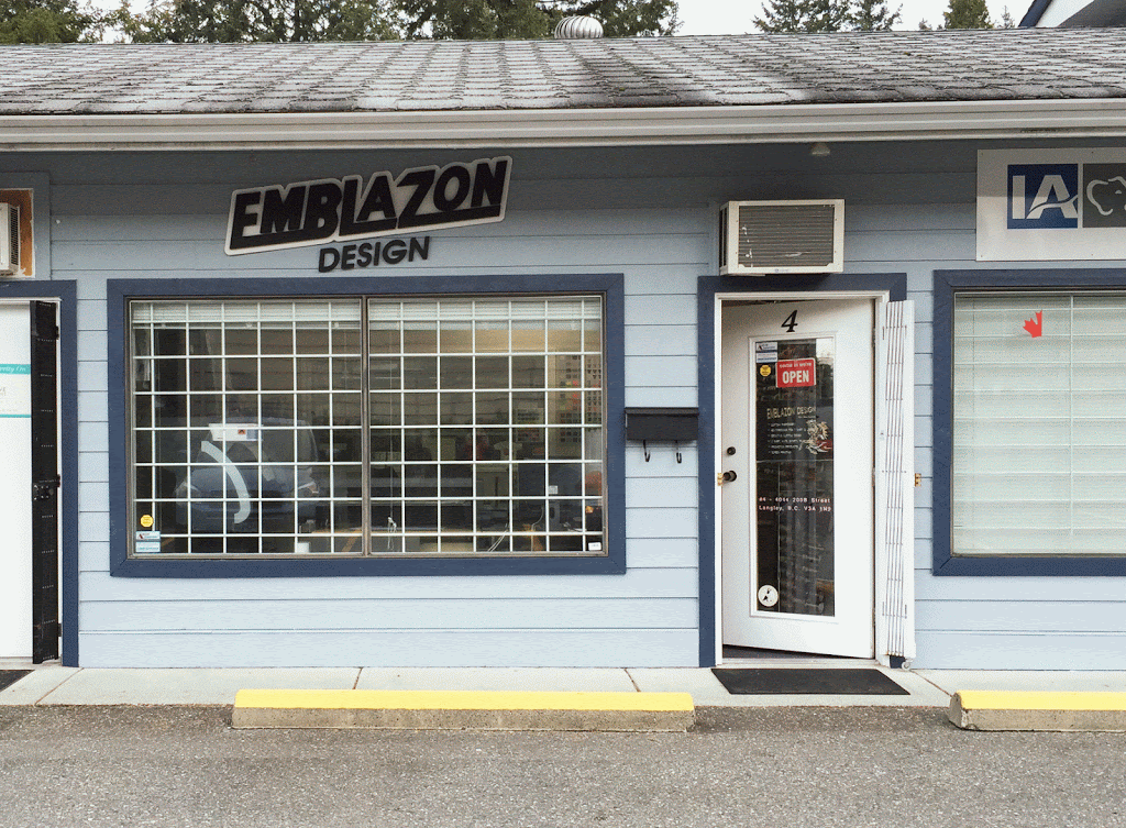 Emblazon Design Custom t-shirts embroidery and printing | 4-4044 200b St, Langley City, BC V3A 1N9, Canada | Phone: (604) 534-3560