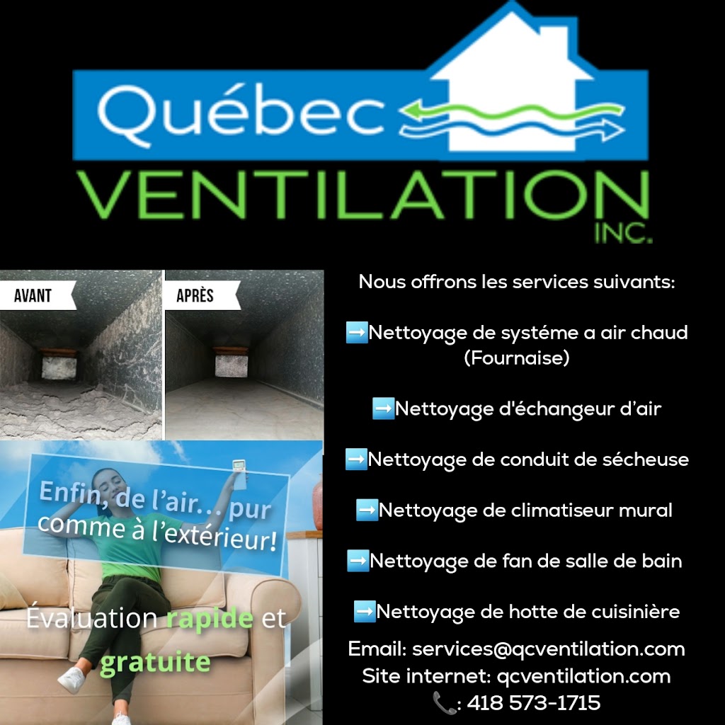 Québec Ventilation Inc. | 345 Rue Octave-Crémazie, Lévis, QC G6C 1V2, Canada | Phone: (418) 573-1715