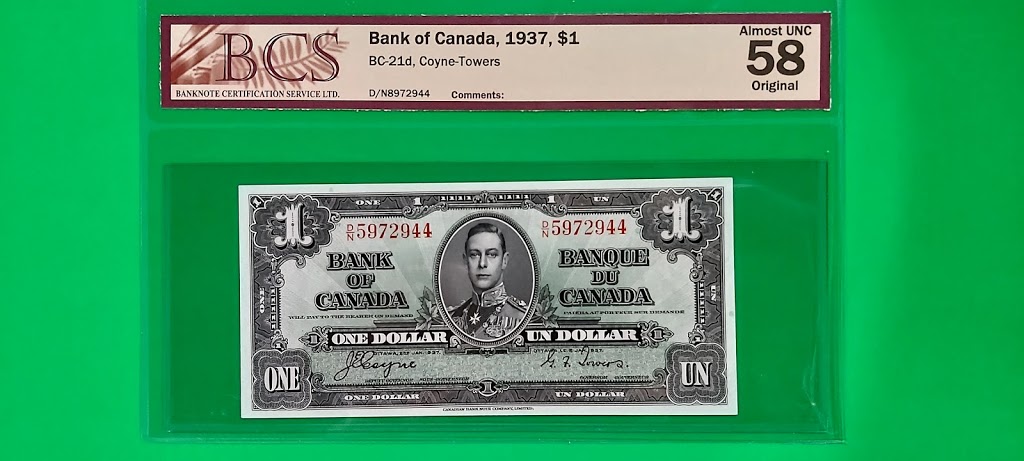 C.T.M.G.O. Currency Collectables | 243 Tompkins Ave, Orléans, ON K1E 1H1, Canada | Phone: (613) 700-6472