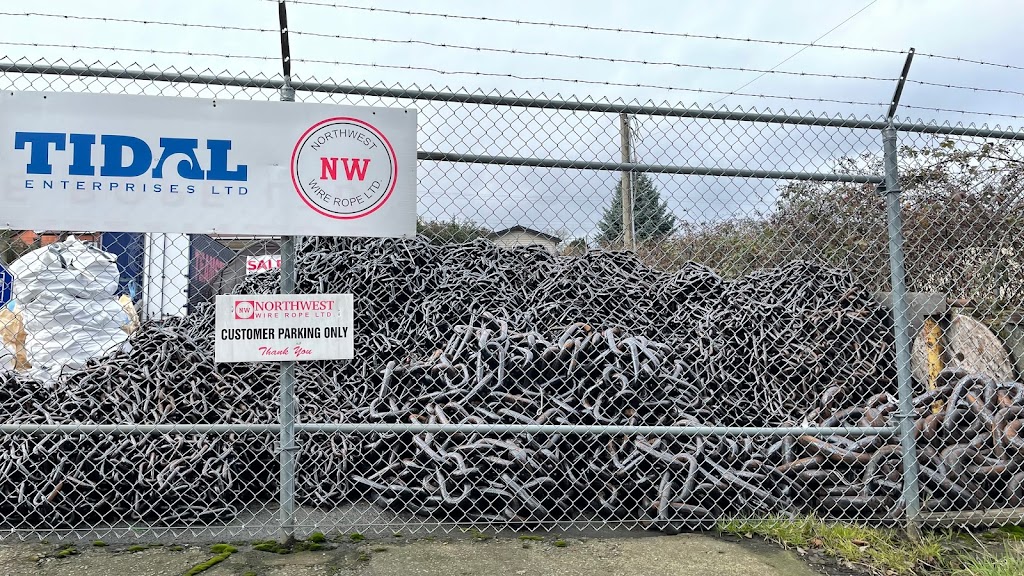 Northwest Wire Rope Ltd | 120 Fry St, Nanaimo, BC V9R 4Y9, Canada | Phone: (250) 753-0247