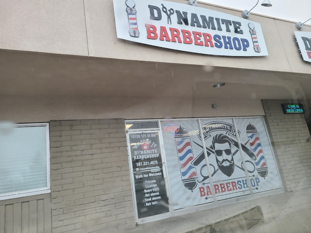 Dynamite Barbershop | 15155 121 St NW, Edmonton, AB T5X 3C8, Canada | Phone: (587) 521-4675