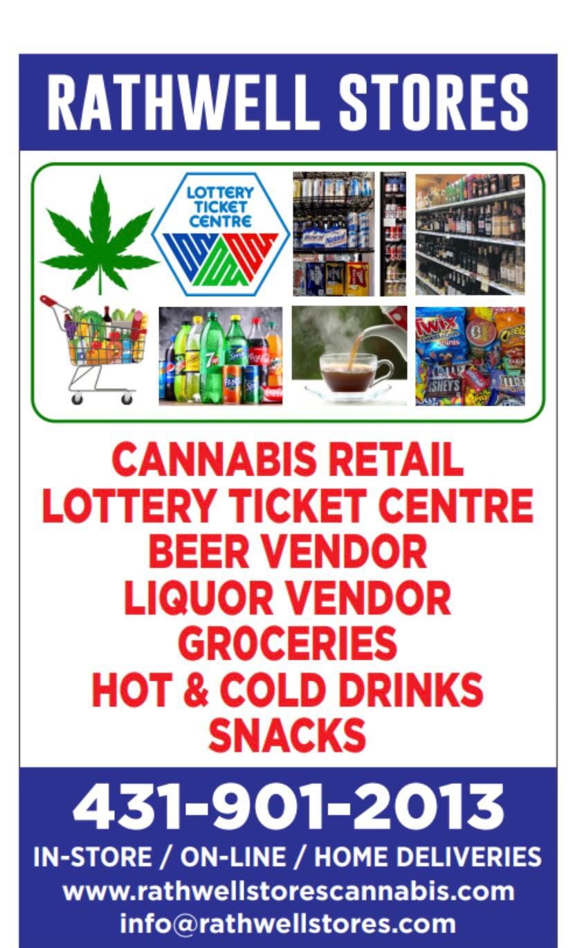 Cannabis Store Rathwell | 158 Railway St, Rathwell, MB R0G 1S0, Canada | Phone: (431) 901-2013