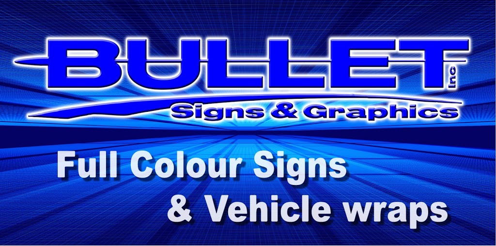 Bullet Signs & Graphics Apparel | 3910 Old Highway 2, Belleville, ON K8N 4Z4, Canada | Phone: (613) 966-8084