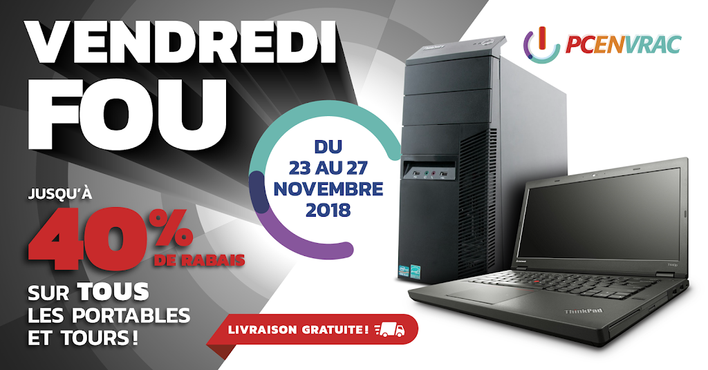 PC en Vrac et Transtechno | 3200 Avenue Watt LOCAL 106, Québec, QC G1X 4P8, Canada | Phone: (418) 780-8133