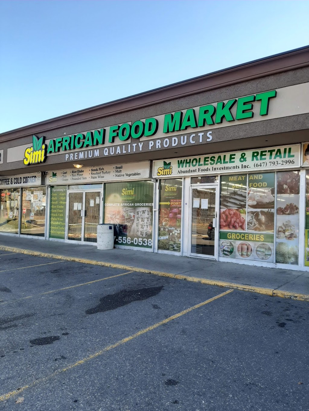 Simi African Food Market | 3877 Lawrence Ave E, Scarborough, ON M1P 2S2, Canada | Phone: (647) 556-0538