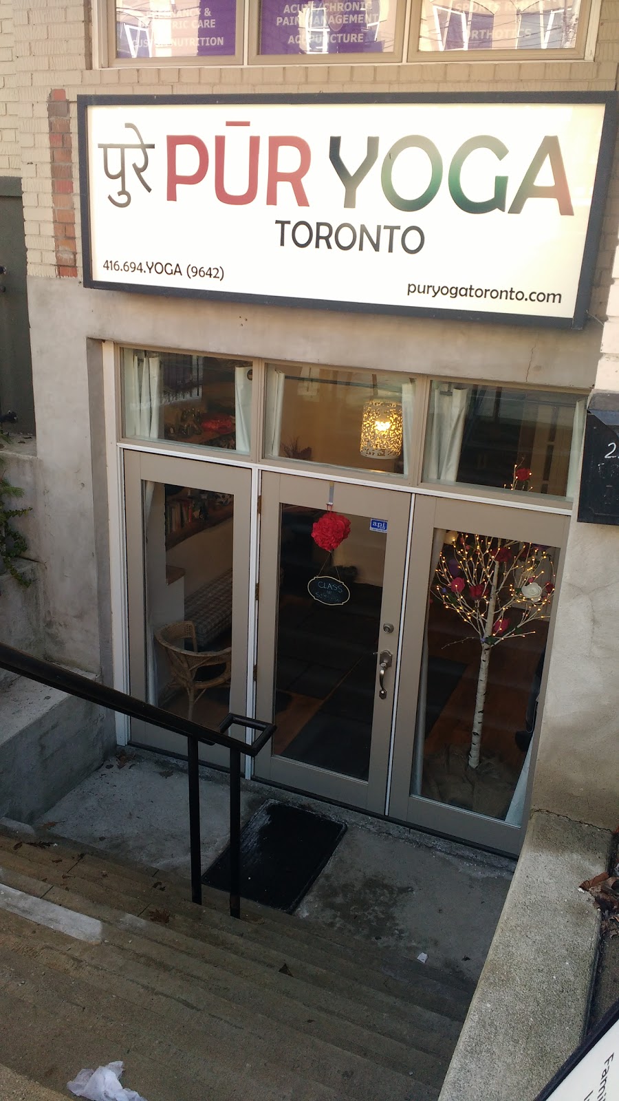 PUR YOGA Toronto | 2245 Queen Street East, Lower Level, Toronto, ON M4E 1G1, Canada | Phone: (416) 694-9642