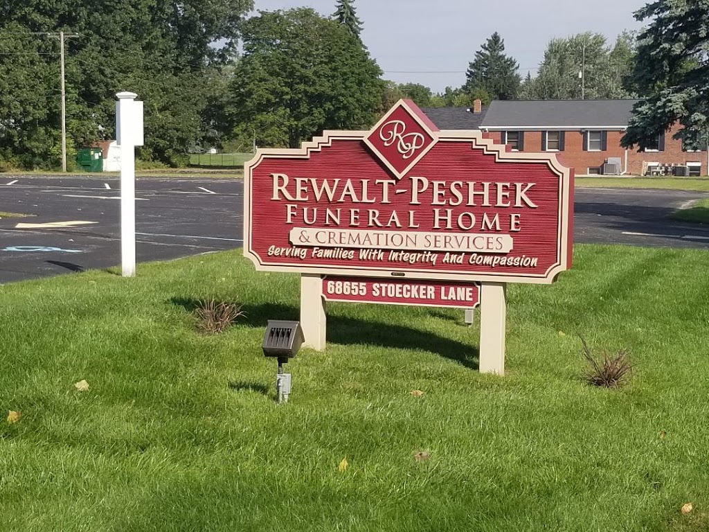 Rewalt-Peshek Funeral Home & Cremation Services | 68655 Stoecker Ln, Richmond, MI 48062, USA | Phone: (586) 727-7519
