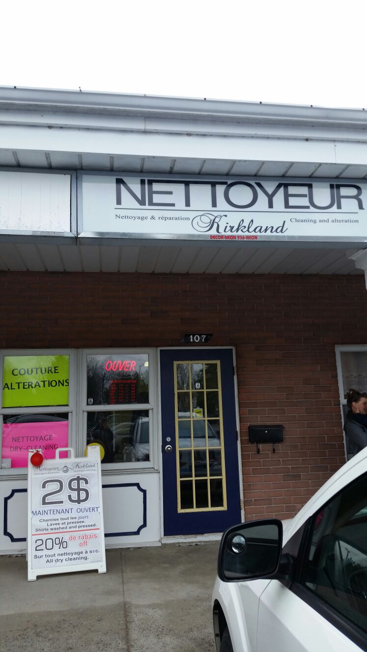 Nettoyeur Kirkland in Vaudreuil | 1051 Avenue Saint-Charles #107, Vaudreuil-Dorion, QC J7V 8P3, Canada | Phone: (450) 218-7510