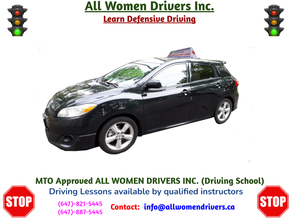 All Women drivers Inc. | 1580 Sandhurst Cir #1210, Toronto, ON M1V 2L3, Canada | Phone: (647) 821-5445