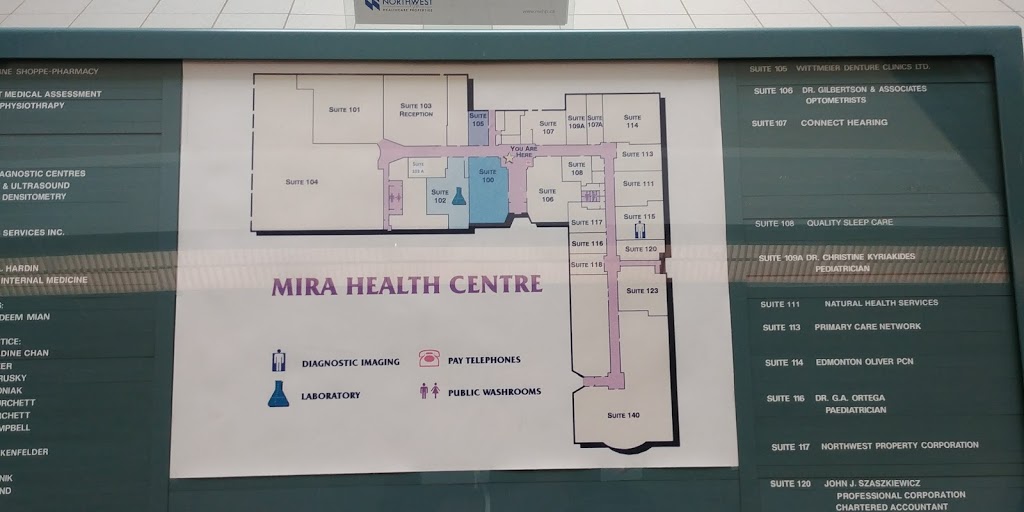 Mira Health Centre | 11910 111 Ave NW #104, Edmonton, AB T5G 3G6, Canada | Phone: (780) 453-9454