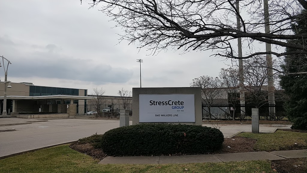 StressCrete Group | 840 Walkers Line, Burlington, ON L7N 2G2, Canada | Phone: (905) 632-9301