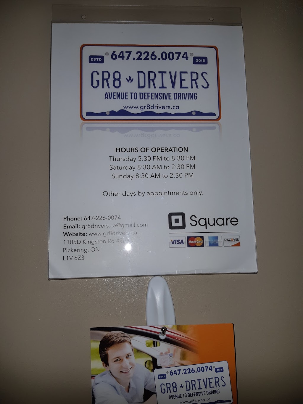 GR8 Drivers | 1958 Woodview Ave, Pickering, ON L1V 0G1, Canada | Phone: (647) 226-0074