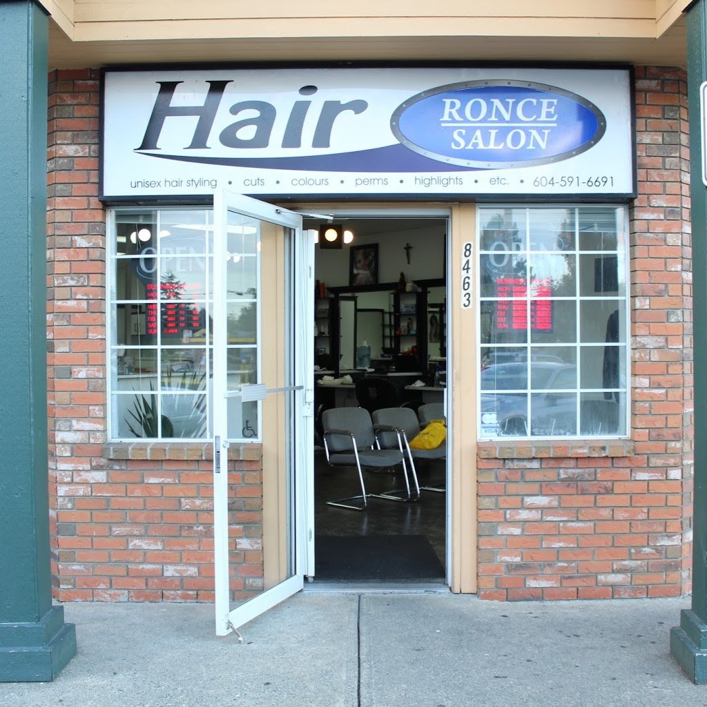 Ronce Hair Salon | 8463 120 St, Delta, BC V4C 6R2, Canada | Phone: (604) 591-6691