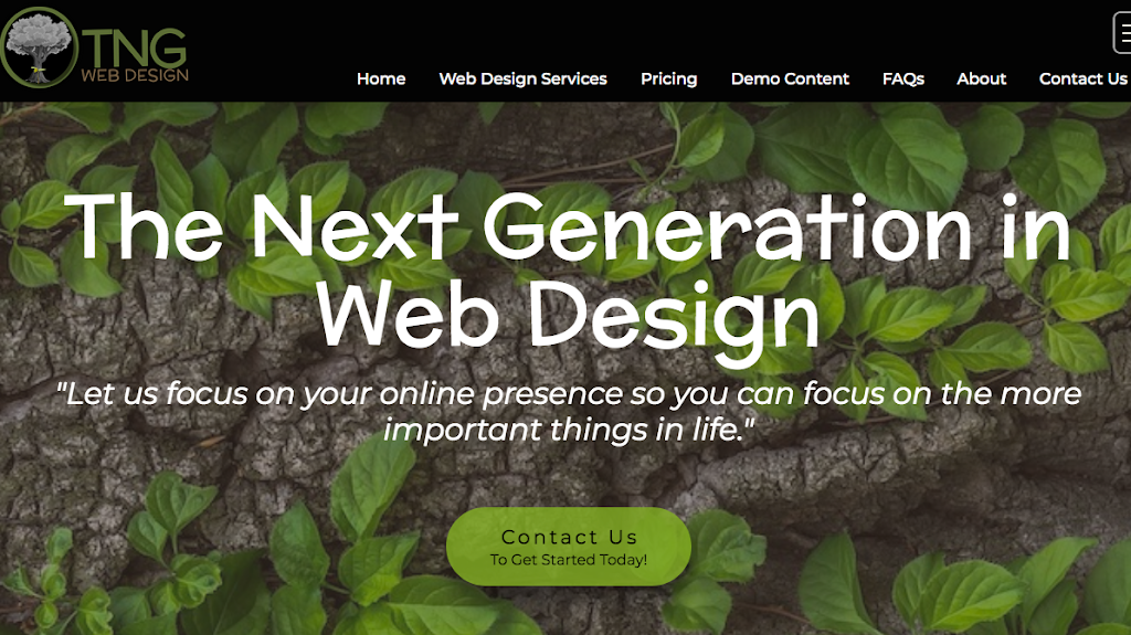 TNG Web Design | 23 Heritage Ct, Barrie, ON L4N 0E7, Canada | Phone: (705) 229-4536