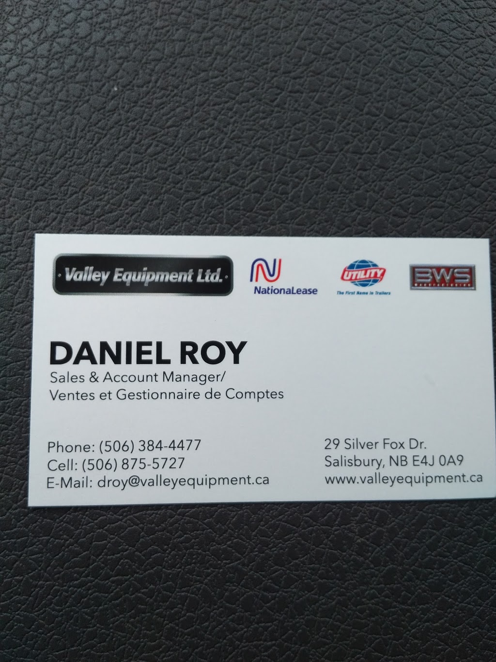 Valley Equipment Ltd. | 29 Silver Fox Dr, Salisbury, NB E4J 0A9, Canada | Phone: (506) 384-4477