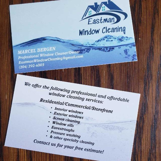 Eastman Window Cleaning | Box 1017, Ste Anne, MB R5H 1C1, Canada | Phone: (204) 289-1757