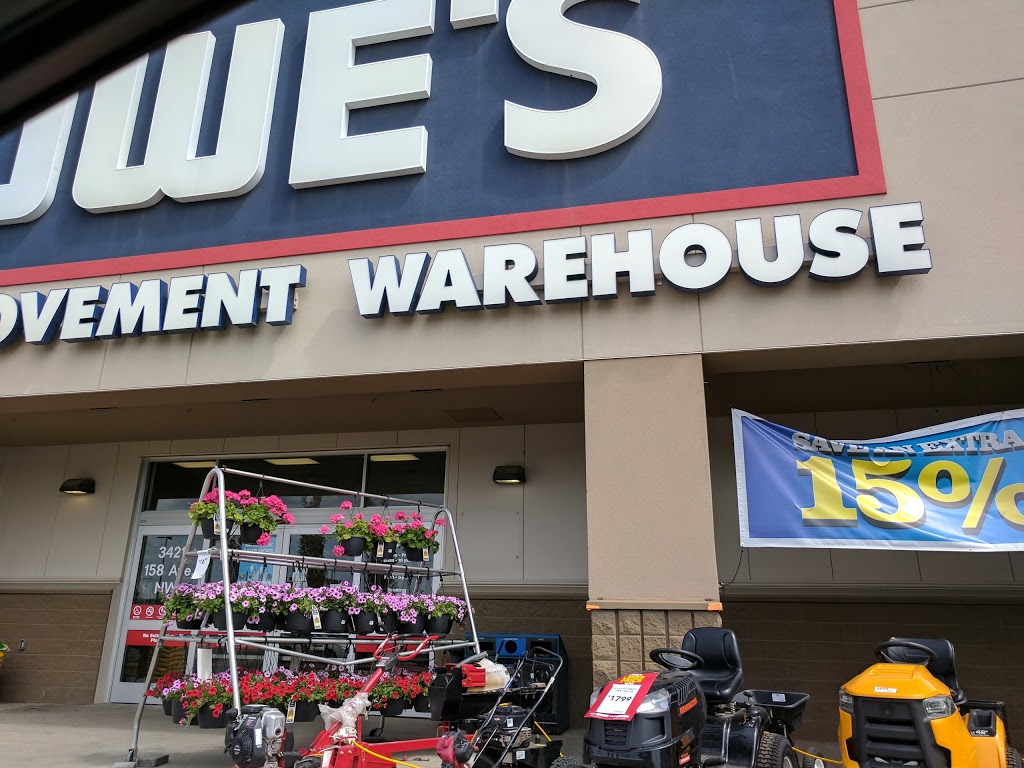 Lowes Home Improvement | 3421 158 Ave NW, Edmonton, AB T5Y 0S5, Canada | Phone: (780) 456-2030
