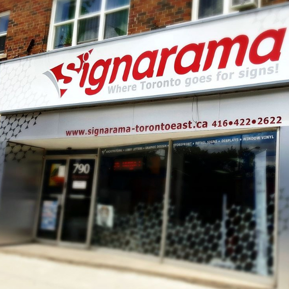 Signarama Toronto East | 790 Eglinton Ave E, East York, ON M4G 2L1, Canada | Phone: (416) 422-2622