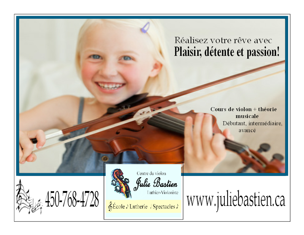 Centre du violon J.Bastien Luthier-Violoniste | 16325 Avenue de la Concorde S, Saint-Hyacinthe, QC J2T 3K7, Canada | Phone: (450) 768-4728