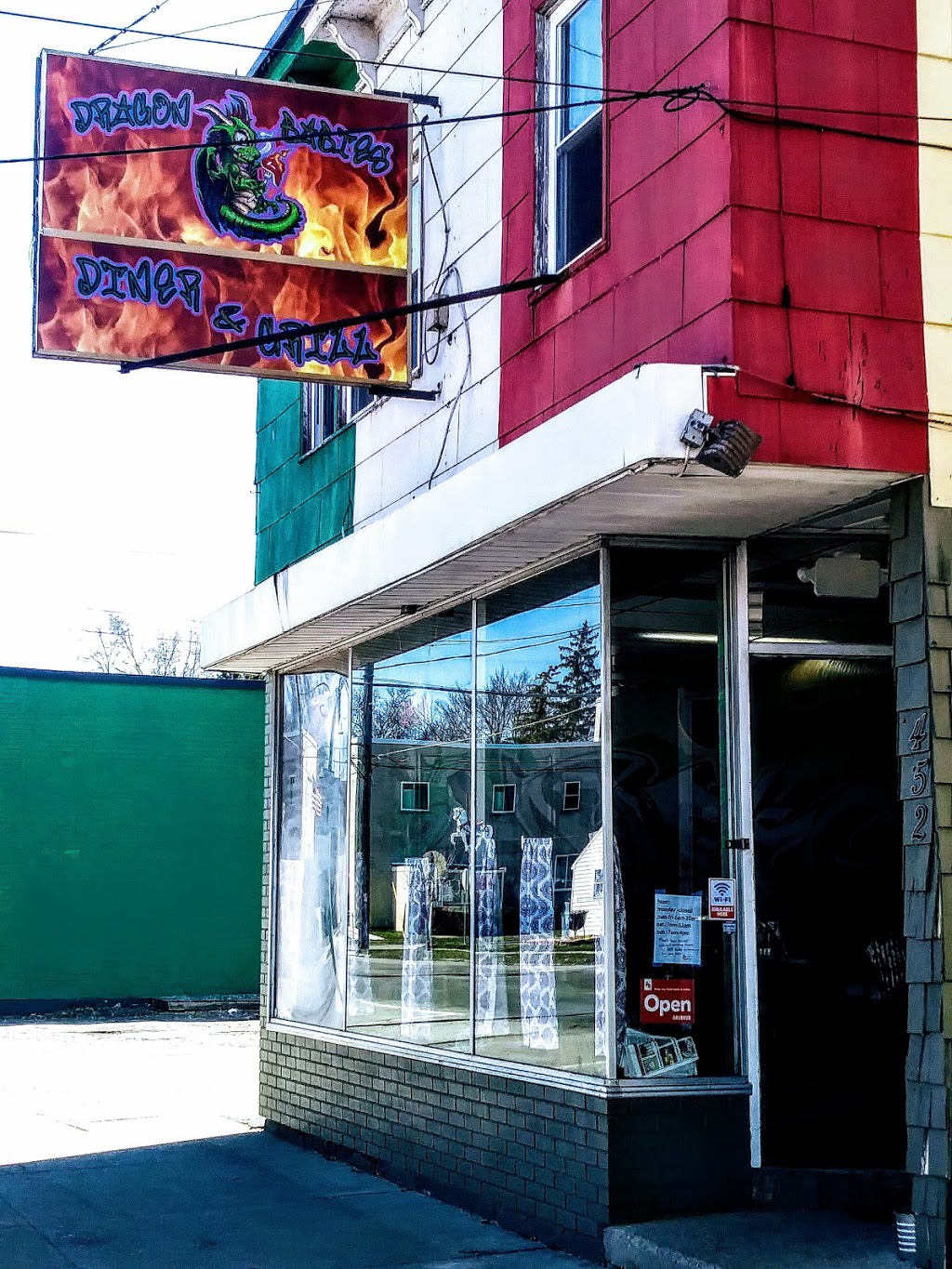 Dragon Babies Diner | 452 Oliver St, North Tonawanda, NY 14120, USA | Phone: (716) 389-2673