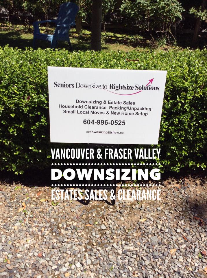 West Coast Downsizing Solution Inc | 5863 Beatty Rd, Abbotsford, BC V4X 2E9, Canada | Phone: (604) 996-0525