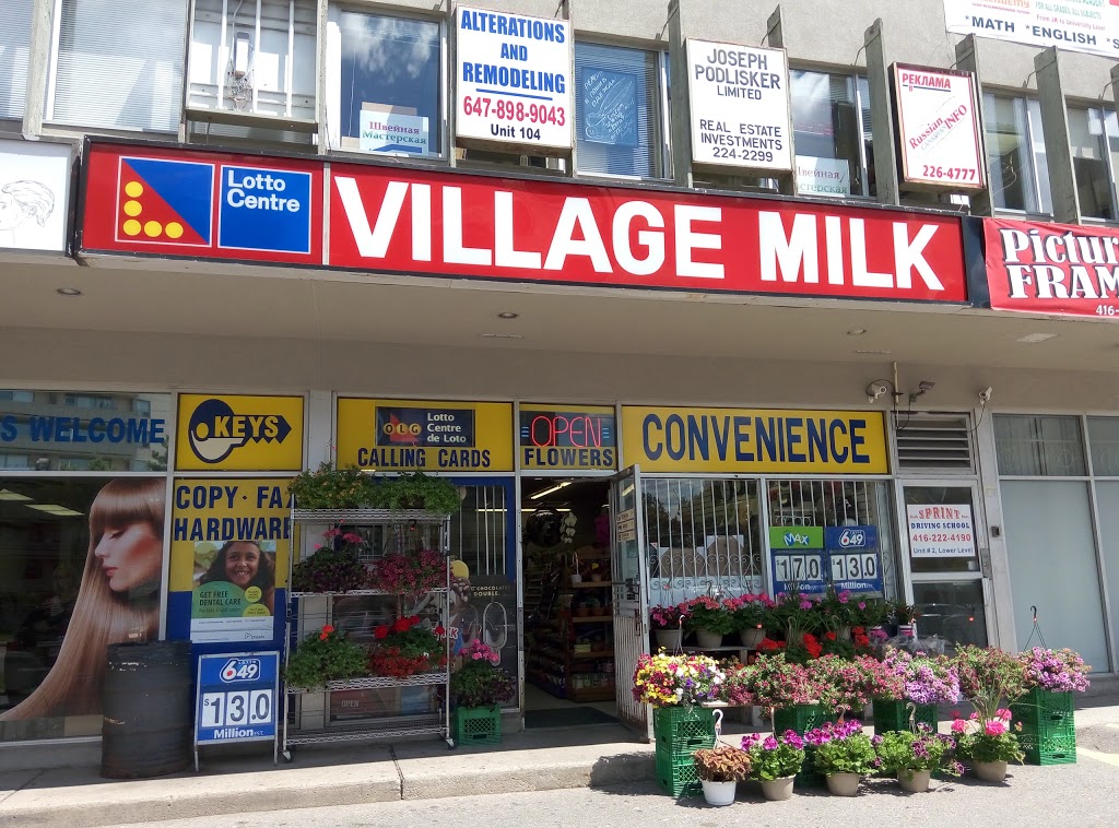 Village Milk | 5995 Bathurst St, North York, ON M2R 1Z3, Canada | Phone: (416) 222-3109