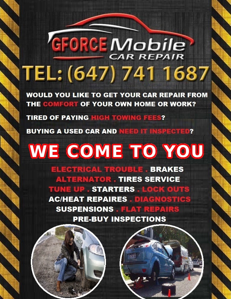 Gforce car repair | Mavis Rd, Mississauga, ON L5R, Canada | Phone: (647) 741-1687