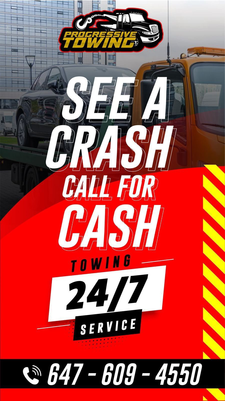 Progressive towing | 6474 Kingston Rd, Scarborough, ON M1C 1L4, Canada | Phone: (647) 609-4550