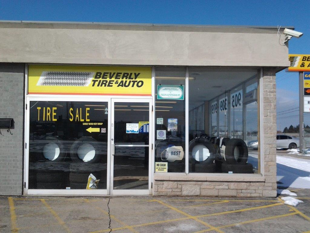 Beverly Tire & Auto | 209 S Service Rd, Grimsby, ON L3M 1Y6, Canada | Phone: (905) 309-9191