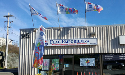 The Flag Emporium | 95 Akerley Blvd, Dartmouth, NS B3B 1R7, Canada | Phone: (800) 591-8939