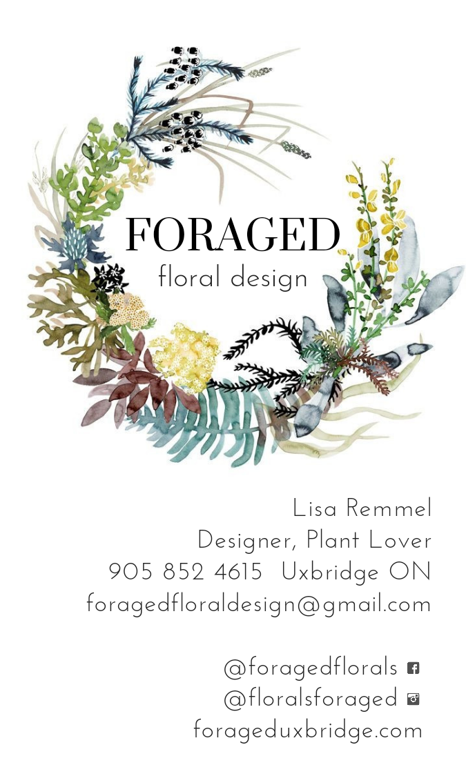 Foraged Floral Design | 10350 Concession Rd 6, Uxbridge, ON L9P 1R2, Canada | Phone: (905) 852-4615